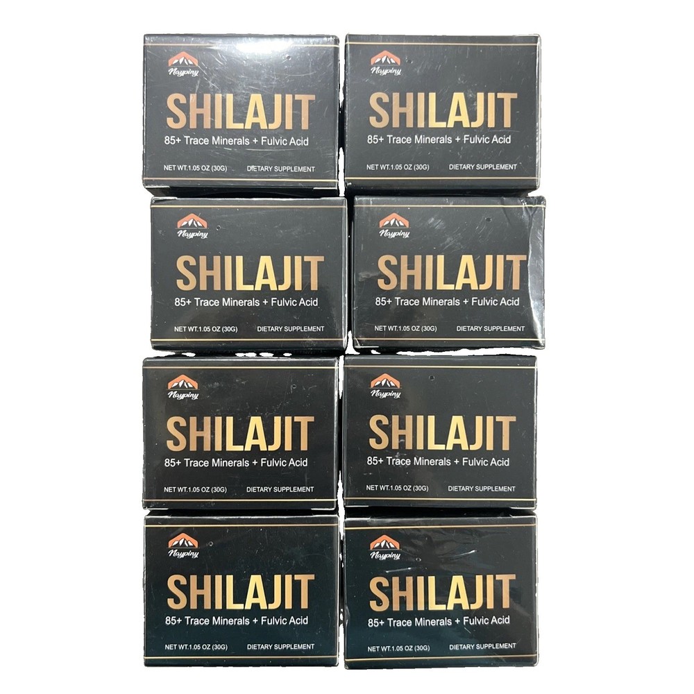 8X 8Boxes Shilajit Pure Himalayan Resin Gold Fulvic Acid Energy Immunity $112
