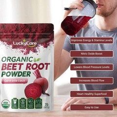 2 LB Organic Beet Root Powder Raw Non GMO Pure Beta Vulgaris Nitric Oxide Booste