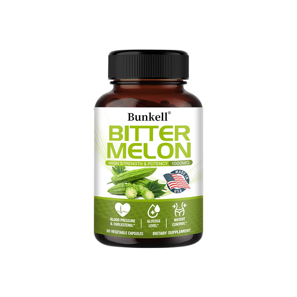 Bitter Melon Capsules | 1000mg | 30 To 120 Caps | Non-GMO & Gluten Free