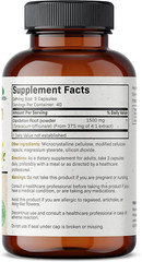 Dandelion Root 1500 MG per Serving Traditional Diuretic Herb, Non-Gmo, 120 Veget
