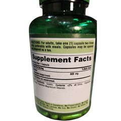 Puritan’s Pride Turmeric 800mg 100 Capsules Herbal Supplement Exp 09/2027