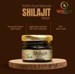 100% Pure Natural Himalayan Shilajit |Soft Resin| Organic| Fulvic Acid – 20gm