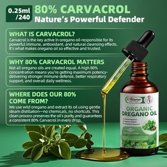 Oil of Oregano Drops 60ml with Black Seed Oil | Immune Support & Antioxidant