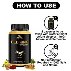 NEW . 30 Powerful Capsules . Works In 10 Minutes. 100% Money Back, Pack of 2