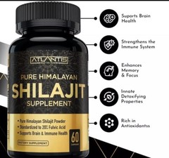 Himalayan Premium Pure Shilajit IMPROVES VIGOR-VITALITY Extra Strength USA 02/27