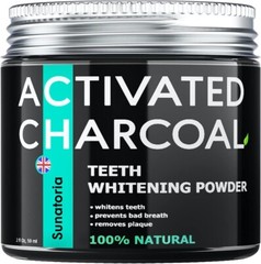 Carbon activado de coco 100 % Puro Natural en polvo 2Oz carbón New ys