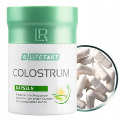 LR Lifetakt Colostrum Capsules Raise Body’s Defenses Women Men 60 pcs
