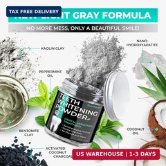 Teeth Whitening Powder – Remineralizing Tooth Powder with Nano Hydroxyapatite, C
