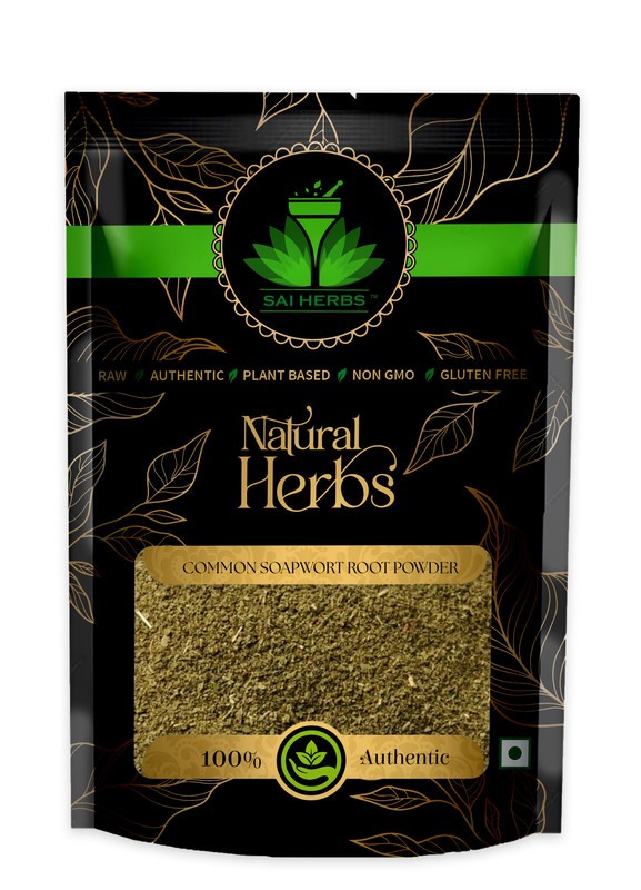 SAI HERBS Common Soapwort Root Powder – Good for Healthy Lifestyle