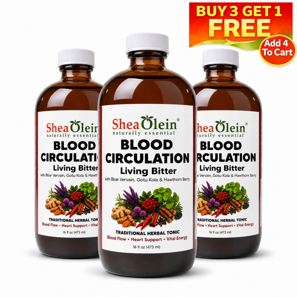 Living Bitters Herbal Blend Liquid 16 oz Blue Vervain Gotu Kola by Shea Olein