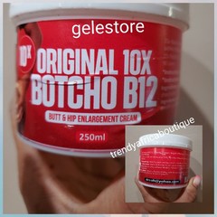 Original 10X BOTCHO B12 Butt & HIPS enlargement CREAM 250ml X 1 💯 Natural