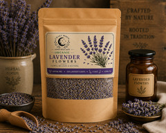 Organic Lavender Flowers (Lavandula) – Herbal Tea – Dried Herb – Whole Herb