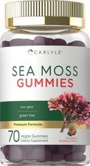 Carlyle Sea Moss Gummies | 70 Count | Strawberry 70 (Pack of 1)