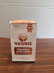 Nature’s Wellness Turmeric Curcumin 1500mg with Bioperine 120 capsules exp 02/24
