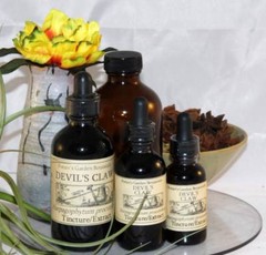 DEVIL’S CLAW Tincture Analgesic Inflammation PAIN Organic Folk Remedy Extract ~