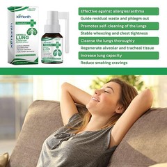 1*Respinature Herbal Lung Cleanse Mist-Powerful Lung Care Aid 30ml-NE W9D9