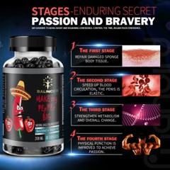 Maca Supplements Desire, Sexual Health, Enhance Stamina & Sex Drive 120 Capsules