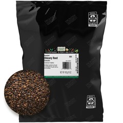 Bulk Roasted Chicory Root 1 Pound Caffeine Free Coffee Substitute Flavorful
