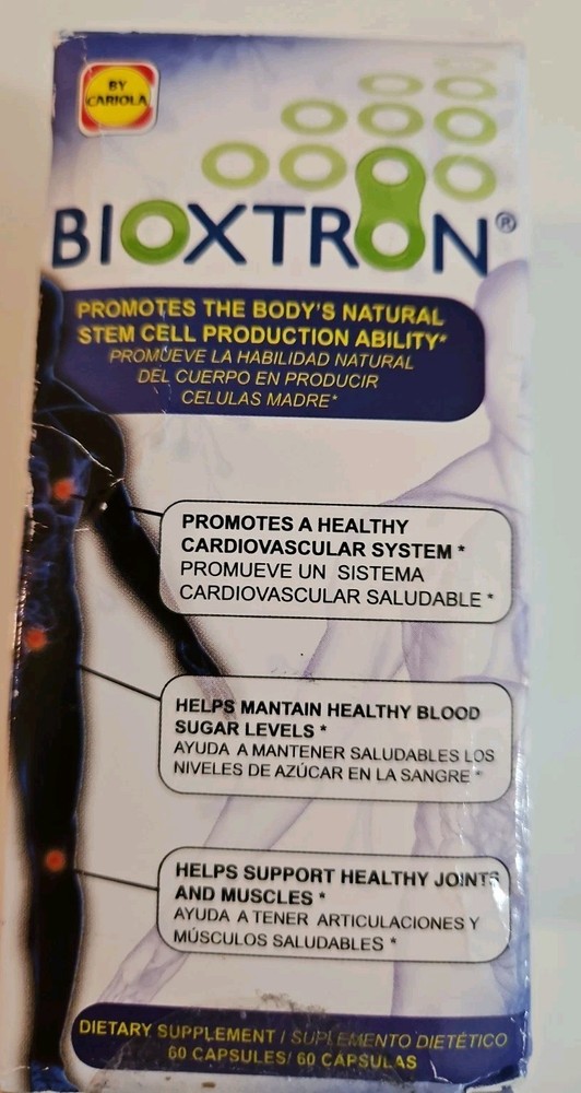 Bioxtron Natural AFA Stem Cell Supplement Support Joints & Muscles Immune 60 cap