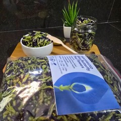 Blue Tea, Butterfly Pea Flower Tea 100% Natural Organic Clitoria ternatea Herbal