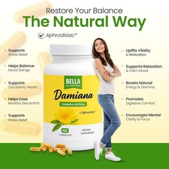 Bella All Natural Damiana Leaves