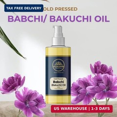 Babchi Oil (Bakuchi) (Psoralea corylifolia) 100% Natural Cold Pressed Carrier Oi