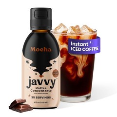Javvy Cold Brew Coffee Concentrate Instant Coffee, Smooth Arabica Iced Coffee &