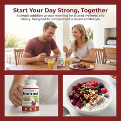 Lemeli Beet Root Capsules with Beetroot Powder Extract – Plant Based Formula for