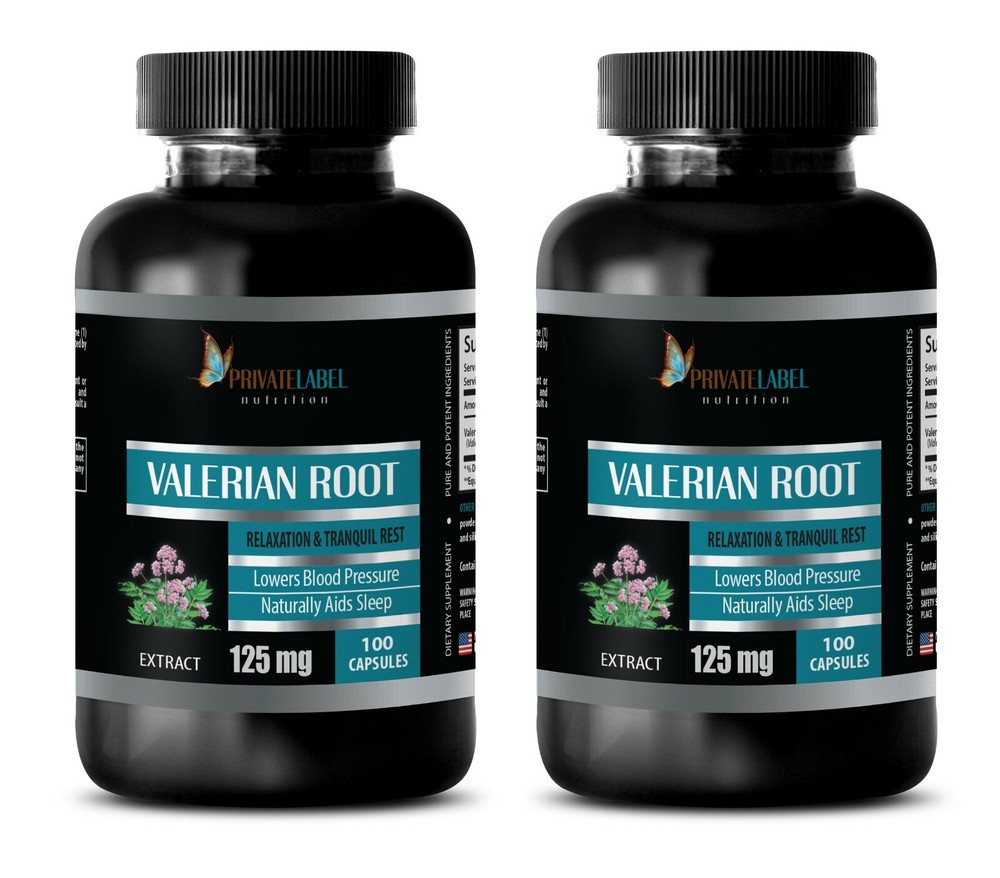 Helping With The Stress – VALERIAN ROOT EXTRACT 125mg – Help With Digestion 2B
