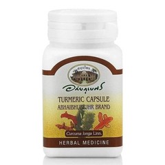 Thai Herb Abhaibhubej Turmeric 400mg 60 Caps Bloating Indigestion Relief Herbal