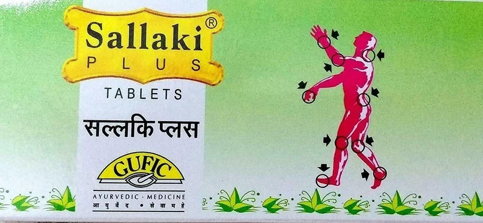 Gufic Sallaki Plus 100 Tablets Ayurvedic Herbal – Free Shipping r392