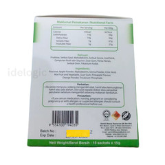 KITSUI Belloss Detox Fiber Drink Natural Plant-Based Daily Cleanse 5/15 Sachets