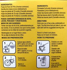 TE PINALIM BOX -Pineapple Tea- Piñalim – of 3.17 Oz, 30 of 0.10 Oz.