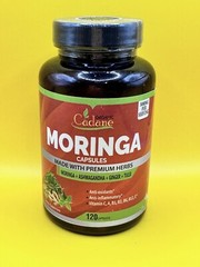 Cadane Moringa 120 Capsules Anti-oxidants Anti-inflammatory Exp 02/2025