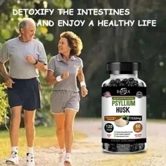 Psyllium Husk Capsules Help Defecation and Healthy Digestion