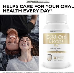 Gold Oral Biotics Pro – Our Best Oral Health Probiotics and Prebiotics – Advance
