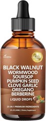 Parasite Cleanse Tincture/Extract-Wormwood,Black Walnut Hull, Clove,Best Quality