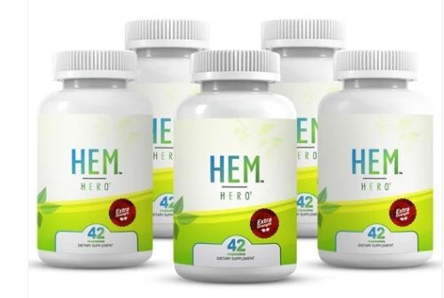 5 Pack Hem Hero® Extra Strength | Hemorrhoid Support Supplement | Bundle