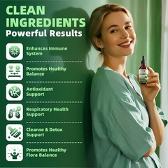 Oil of Oregano Drops 60ml with Black Seed Oil | Immune Support & Antioxidant