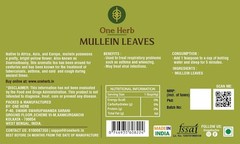 One Herb Mullein Tea Leaves 80g