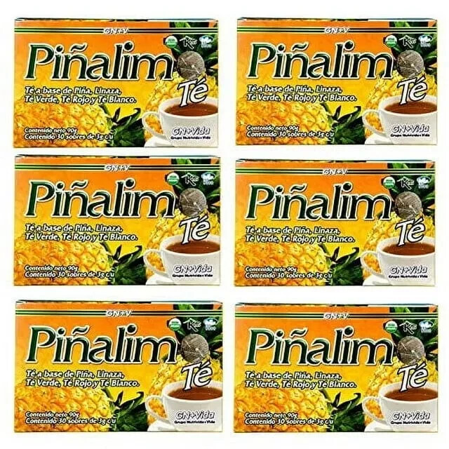 6 Pack Pinalim GN+Vida Tea – Piñalim Pineapple Diet