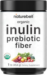 Organic Inulin Prebiotic Fiber Powder, 1Lb | Natural Chicory Root Source – Easil