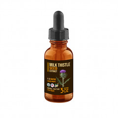 Milk Thistle Seed Extract Liquid Drops – Liver Detox Support – USA made