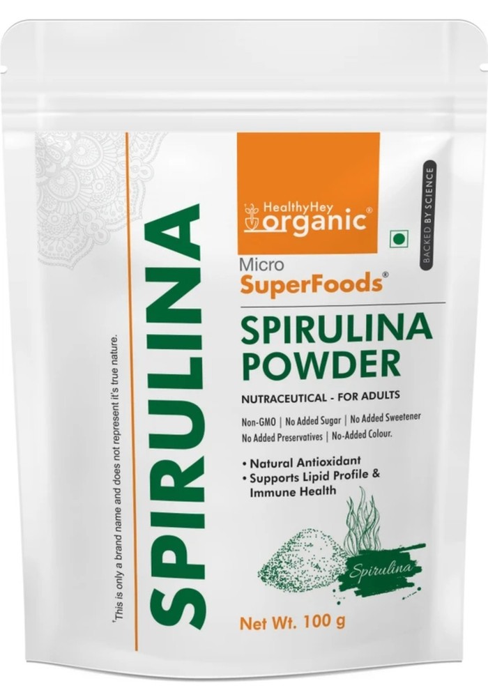 100% Pure Spirulina Powder | 100g Superfood | No Artificial Additives