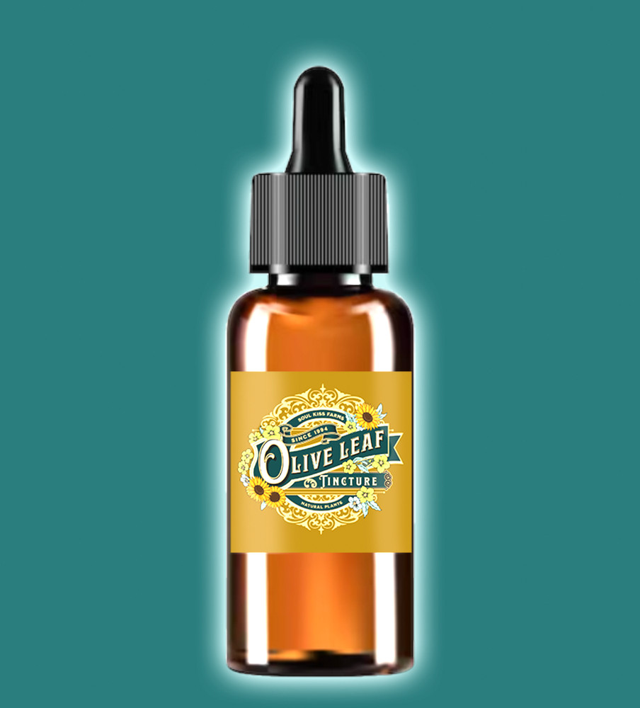 Olive Leaf Extract – (Olea Europaea) – Easy Liquid Drops Drink – Made in the USA