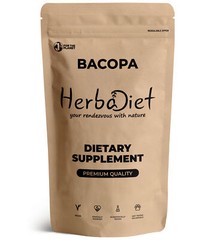 Bacopa Monnieri Extract Powder High Strength Brahmi 50% Bacosides Improve Memory