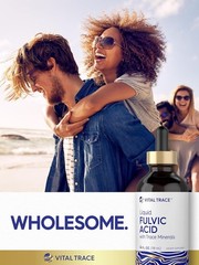Fulvic Acid Drops 4 fl oz | Liquid Trace Minerals | Vegetarian | by Carlyle