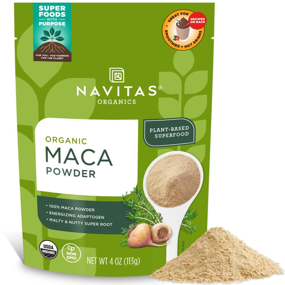 Maca Powder 4oz Gelatinized Peruvian Adaptogen Smoothie Lattes Energy