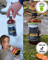 Pick your 2 Bottle BITTERS 16oz Herbal Soursop w Moringa, Sea Moss +10 Herbs