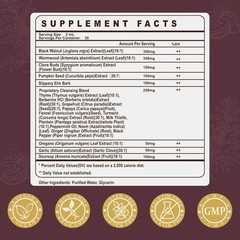 Liposomal Wormwood Black Walnut Cleanse Drops – Gut Support